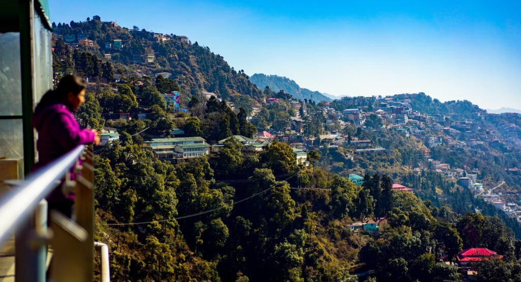 Balcony views in mussorie