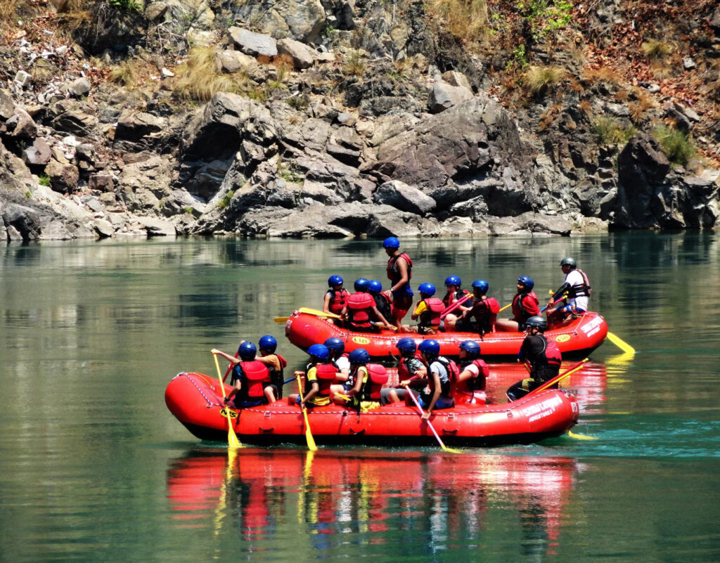 River rafting in rishikesh